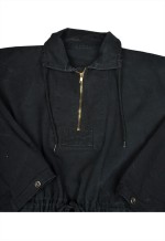 Vintage American Apparel Pullover Jacket Black Ladies Medium