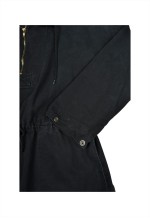 Vintage American Apparel Pullover Jacket Black Ladies Medium