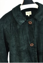 Vintage 90s corduroy coat in green