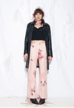 Vintage 90s Brando Leather Coat in Black