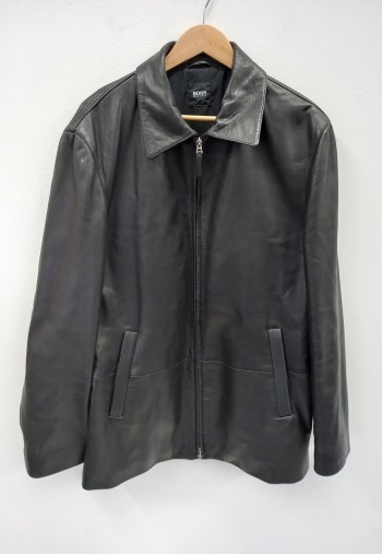 Vintage Leather Jacket Black