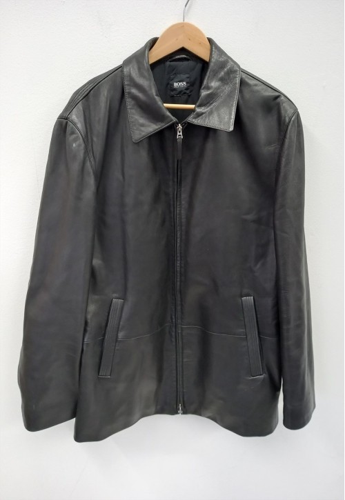 Vintage Leather Jacket Black