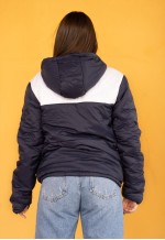Vintage Puffer Jacket in Blue XS