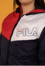 Vintage Puffer Jacket in Blue XS