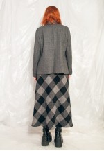 Vintage Preppy Blazer 90s Oversized Art Daddy Wool Coat