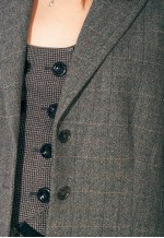 Vintage Preppy Blazer 90s Oversized Art Daddy Wool Coat