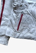 Vintage Y2K Women's AVIREX Leather Varsity Jacket