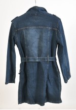 Vintage 00's double breasted denim coat